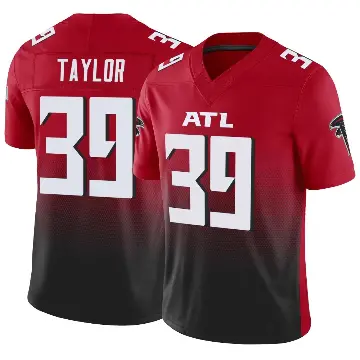 ＃39 Men's Keith Taylor Red Limited Atlanta Falcons Vapor F.U.S.E. Jersey