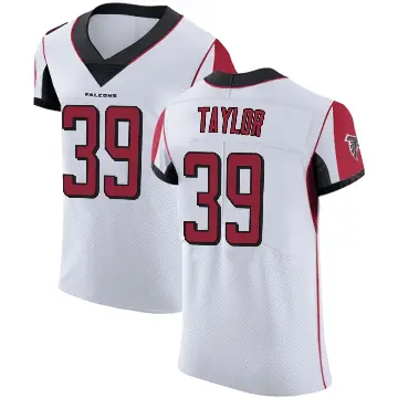 ＃39 Men's Keith Taylor White Elite Atlanta Falcons Jersey