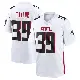＃39 Men's Keith Taylor White Game Atlanta Falcons Jersey