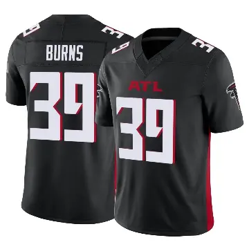 ＃39 Men's Robert Burns Black Limited Atlanta Falcons Vapor F.U.S.E. Jersey