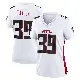 ＃39 Women's Keith Taylor White Game Atlanta Falcons Jersey