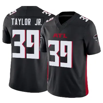 ＃39 Youth Keith Taylor Jr. Black Limited Atlanta Falcons Vapor F.U.S.E. Jersey