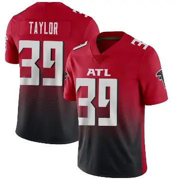 ＃39 Youth Keith Taylor Red Limited Atlanta Falcons Vapor 2nd Alternate Jersey