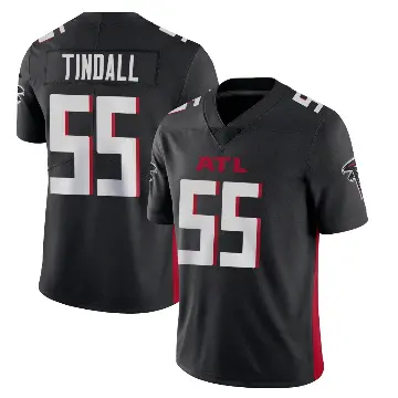 ＃55 Men's Channing Tindall Black Limited Atlanta Falcons Vapor Untouchable Jersey