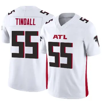 ＃55 Youth Channing Tindall White Limited Atlanta Falcons Vapor F.U.S.E. Jersey
