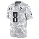 ＃8 Men's Kyle Pitts Sr. Arctic Camo Limited Atlanta Falcons 2024 Salute to Service Jersey
