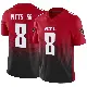 ＃8 Men's Kyle Pitts Sr. Red Limited Atlanta Falcons Vapor F.U.S.E. Jersey