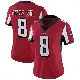 ＃8 Women's Kyle Pitts Sr. Red Limited Atlanta Falcons Team Color Vapor Untouchable Jersey