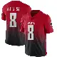 ＃8 Youth Kyle Pitts Sr. Red Limited Atlanta Falcons Vapor 2nd Alternate Jersey