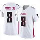 ＃8 Youth Kyle Pitts Sr. White Limited Atlanta Falcons Vapor F.U.S.E. Jersey