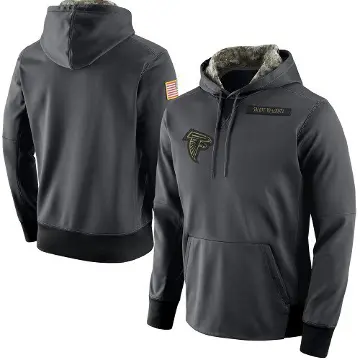 新品 アトランタ ファルコンズ Salute to Service パーカー Men's Anthracite Atlanta Falcons Salute to Service Player