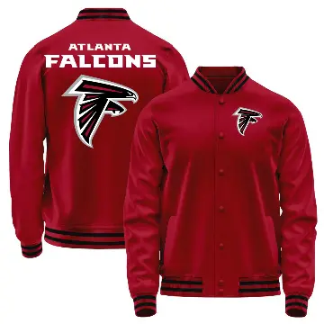 Youth Red Atlanta Falcons Full-Snap Jacket